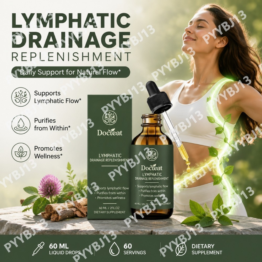 Herbal Wellness Blend - Docteat Lymfedrainage Druppels met Cleavers Red