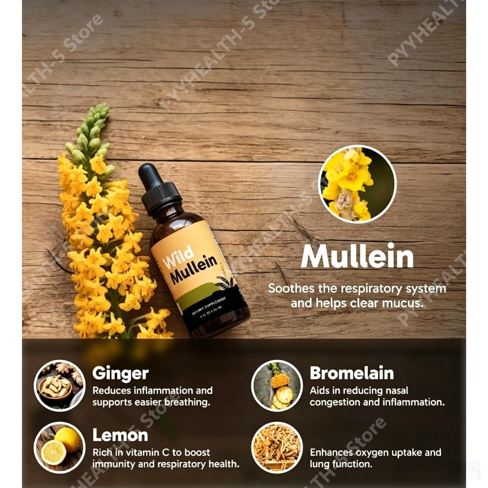 Wild Mullein Bladdruppels met  - Herbal Wellness recensie en prijs