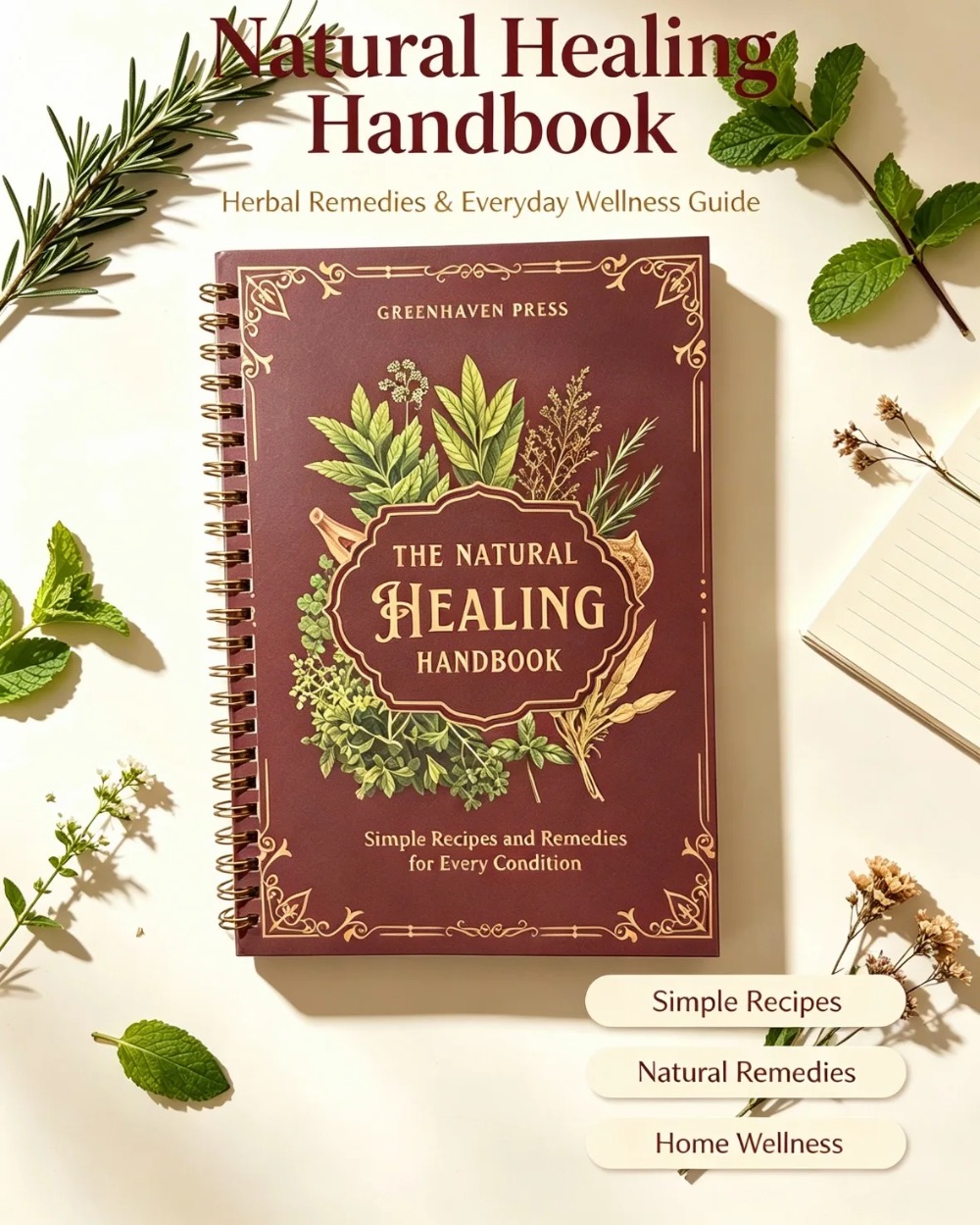 Het Handboek voor Natuurlijke  - Herbal Wellness Recipes recensie en prijs