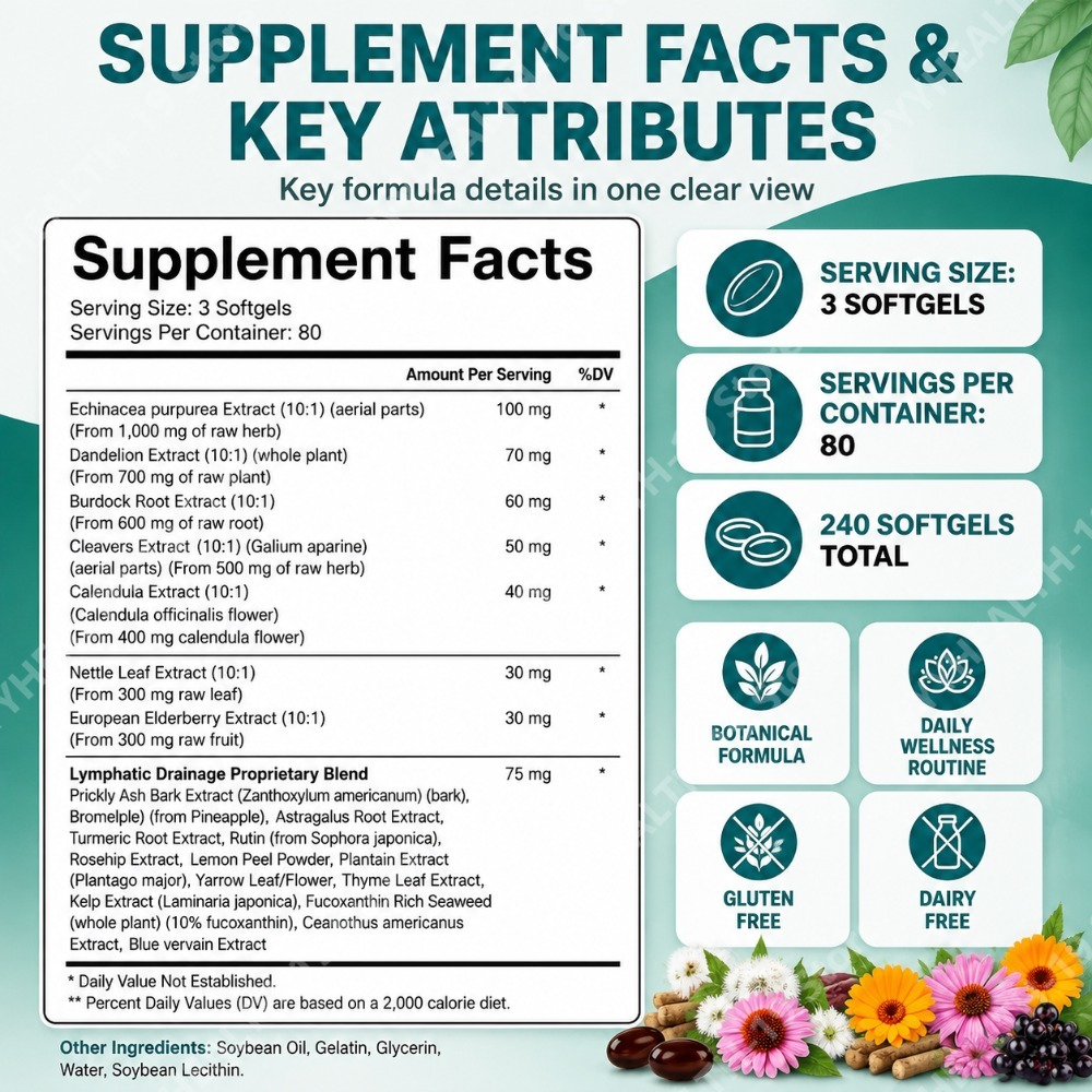 Lymfedrainagecapsules Kruidenm - Herbal Wellness Blend recensie en prijs